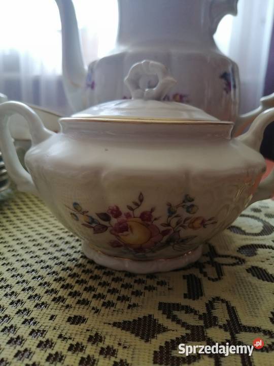 Porcelanowy serwis kawowy z lat 50 XX w Gdynia