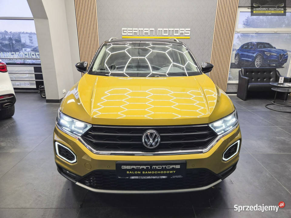 Volkswagen TRoc I właściciel Ledy Kamera Virtual czujnik parkowania Gdynia