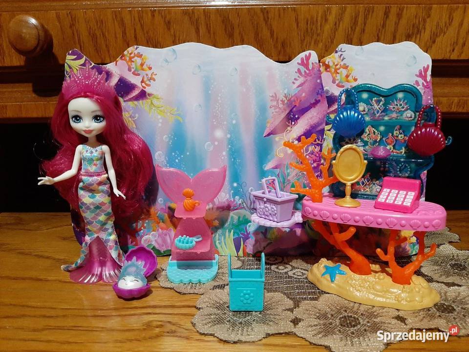 Lalka Enchantimals Milagra Mermaid ze sklepikiem Lalki i akcesoria śląskie Zabrzeg