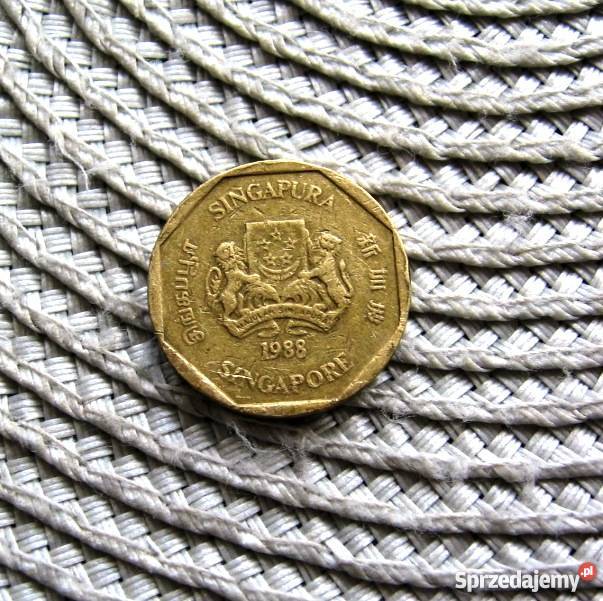 Singapur 1 Dolar 1988r Kalisz sprzedam