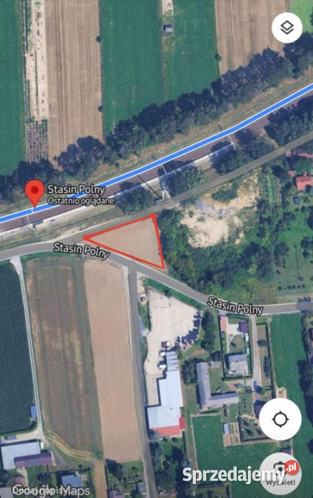 Doskonałe miejsce na biznes asfalt Stasin