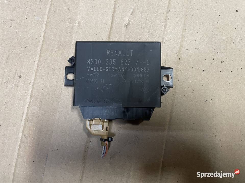 8200235627 moduł sterownik pdc renault espace IV Rok produkcji 2009 Szczecin