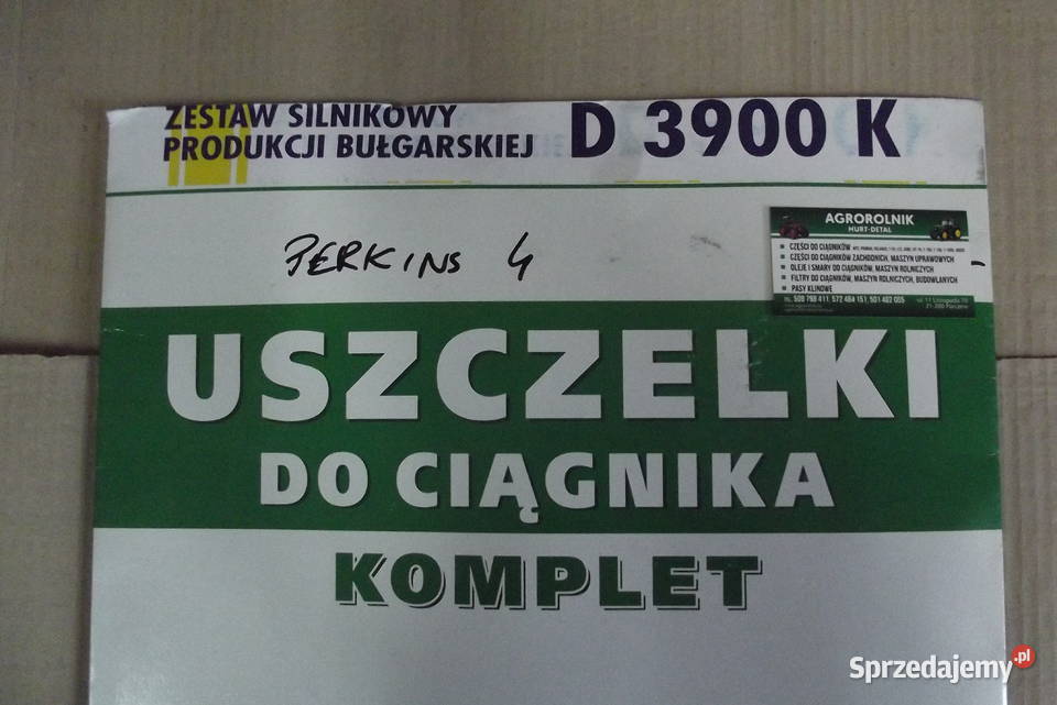 Zestaw uszczelek silnika Bułgar 4 silnik Perkins nieuszkodzony lubelskie Parczew