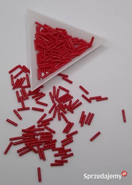 TOHO Bugle Opaque Pepper Red i Turquoise Gdańsk