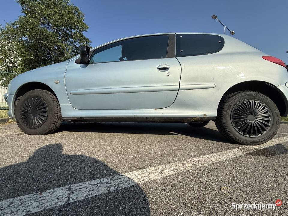 Peugeot 206 11 klimatyzacja Rok produkcji 2000 Będzin