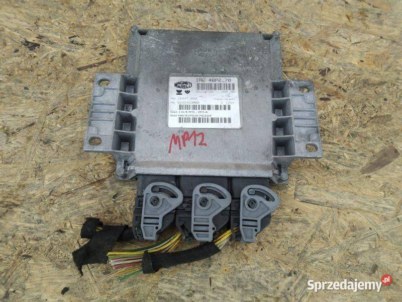 STEROWNIK SILNIKA KOMPUTER PEUGEOT IAW48P270 Gliwice