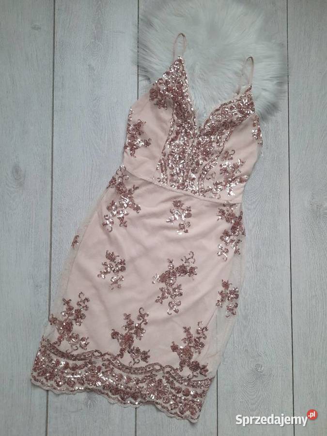 Przepiękna cekinowa sukienka Szczecin