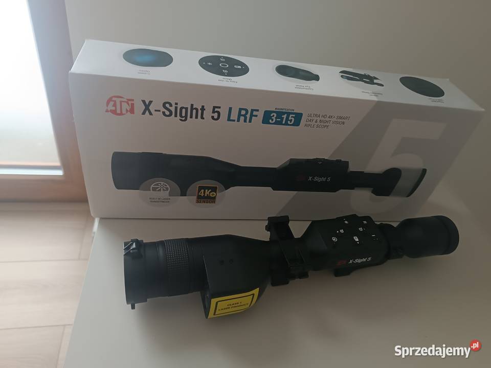 Celownik Atn xsight 5 LRF 315 wielkopolskie Konin