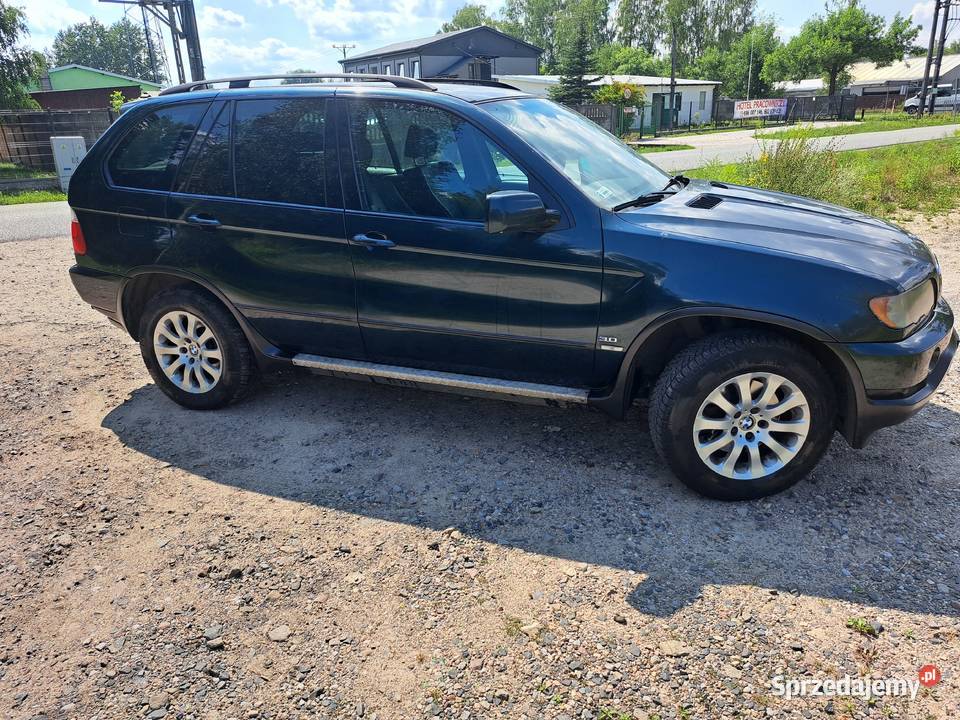 Sprzedam ładne BMW X5 30 diesel 4x4 2003r BMW Żyrardów sprzedam