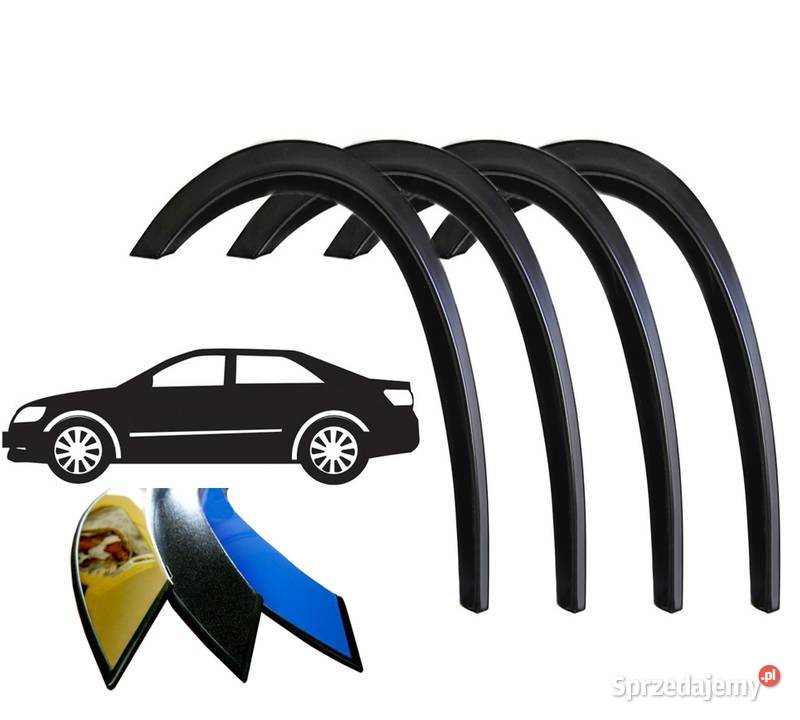 HYUNDAI ELANTRA nakładki na błotnik czarny mat 4 Warszawa