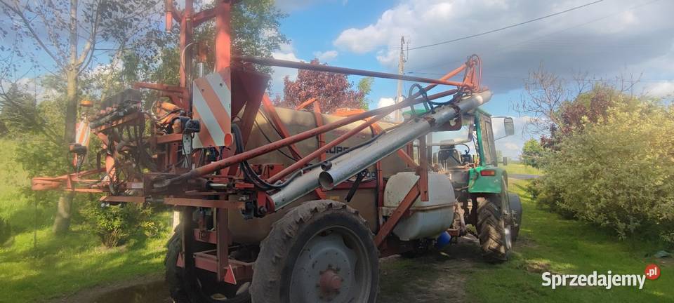 Opryskiwacz ciągany jacoby eurotrain 2500 15m lubelskie Komarówka Podlaska