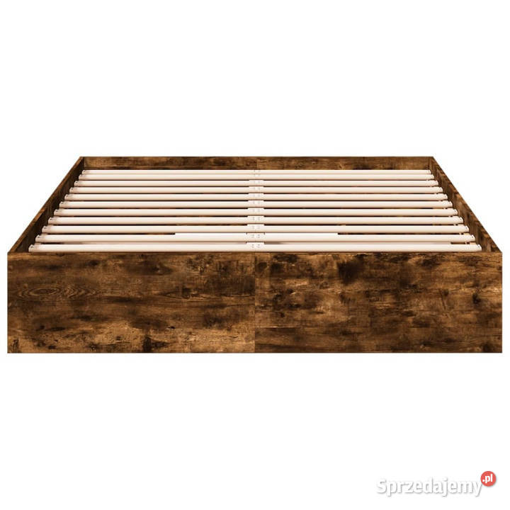 Rama łóżka z szufladami przydymiony dąb 120x200 203cm mazowieckie Warszawa