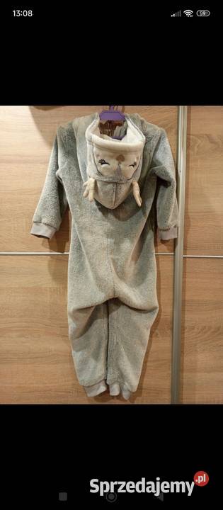 Kombinezon polarowy little kids renifer szary Zwierzyniec sprzedam