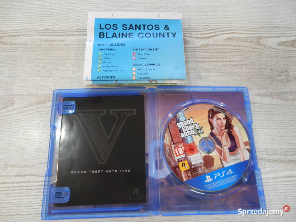 Gra 4 Grand Theft Auto V Premium Edition Leżajsk