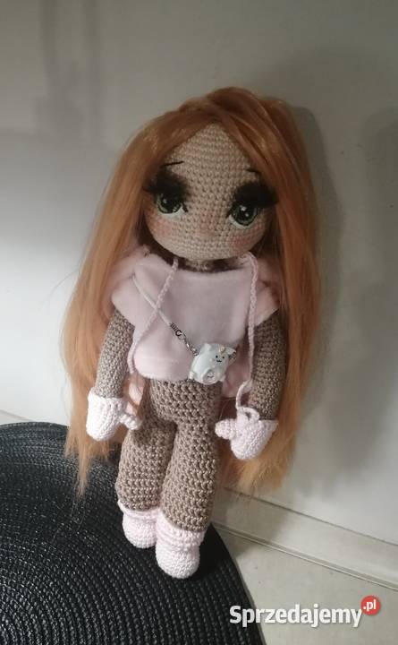 Lalka na szydelku Słupca