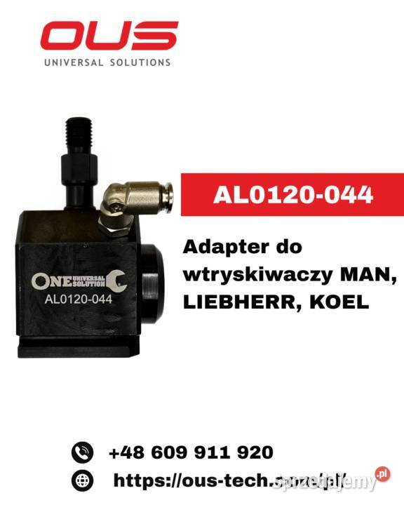 AL0120044 Adapter do wtryskiwaczy CRIN Bosch MAN Warszawa