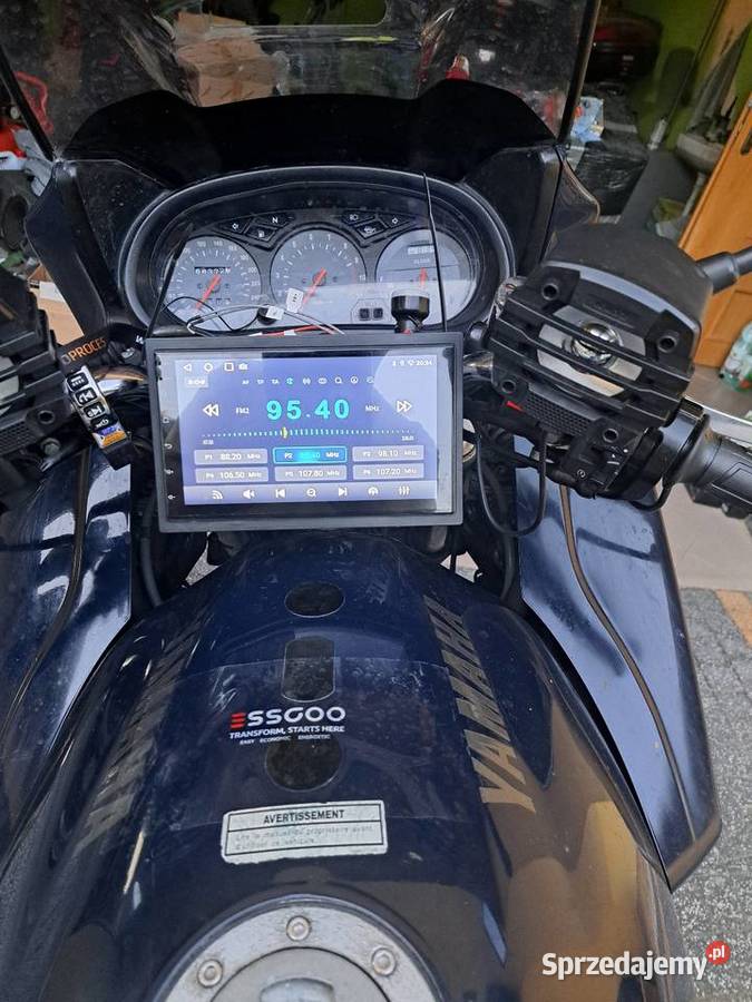 YAMAHA XJ900 Diversion 2002r radio USB BT GPS kufry