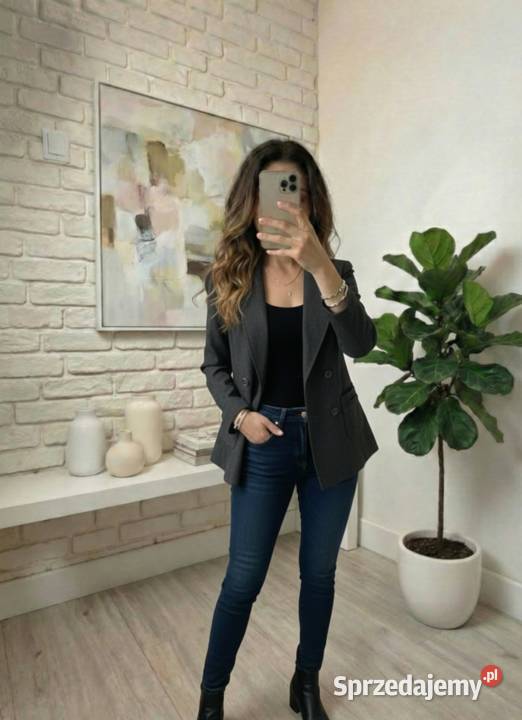 Marynarka Laurl 100 wełna r 40 niegryząca