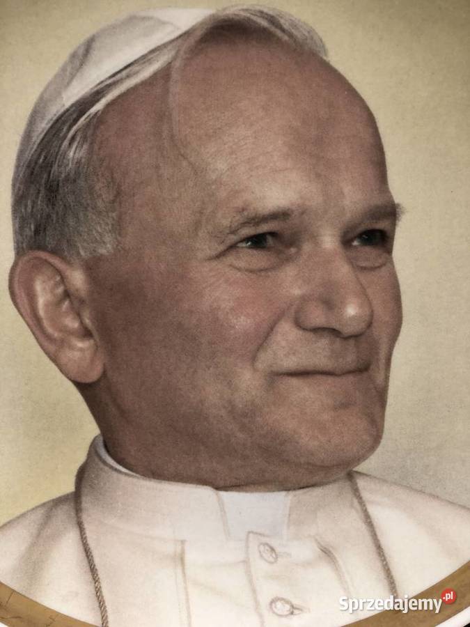 Jan Paweł II talerz Łowicz