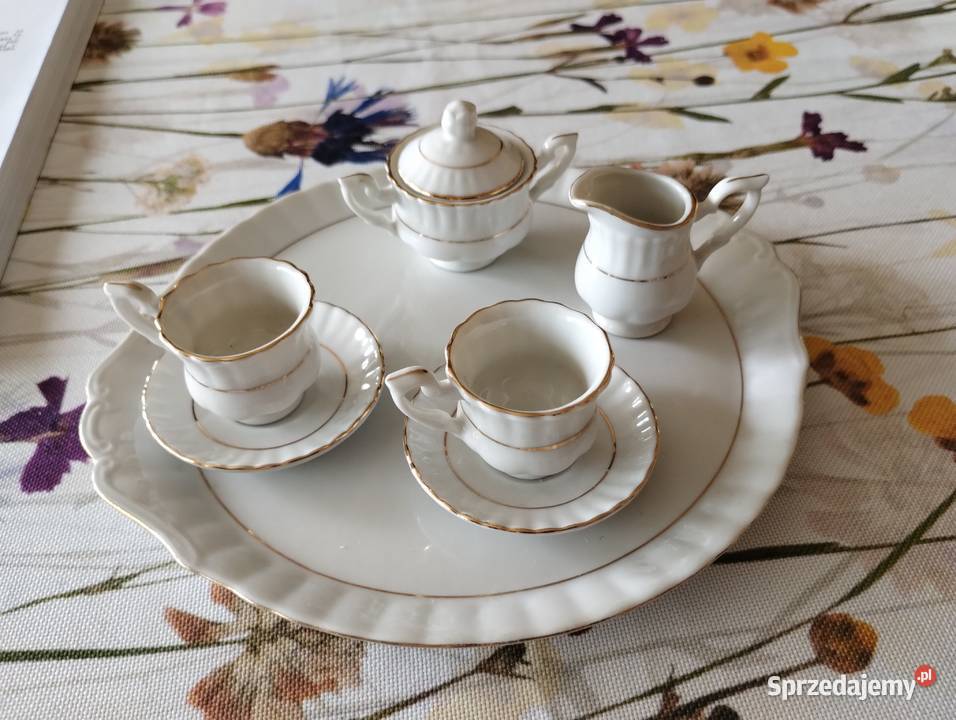 Prl mini serwis kawowy Chodzież licencja Sta mar biały