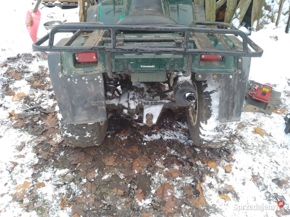 sprzedam quada kawasaki klf 400 4x4 Kawasaki podkarpackie Wilcza Wola sprzedam