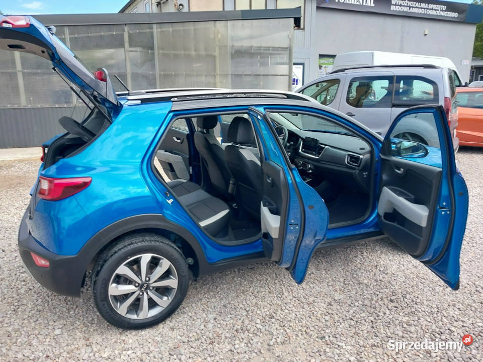 Kia Stonic 1200 benz SALON 100 bezwypadkowy 1 elektrochrom. lusterko wst. Warszawa