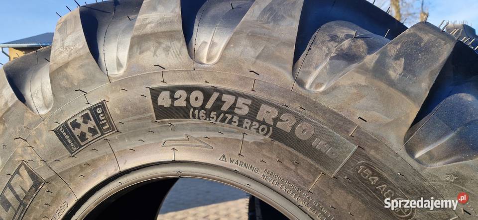 42075r20 16575r20 42575r20 45570r20 Michelin Nowe Miasto Lubawskie