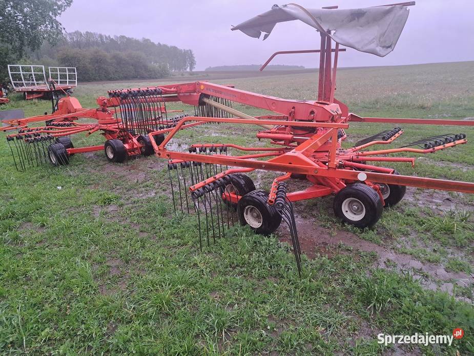zgrabiarka kuhn 7822 duża ładna welger lely