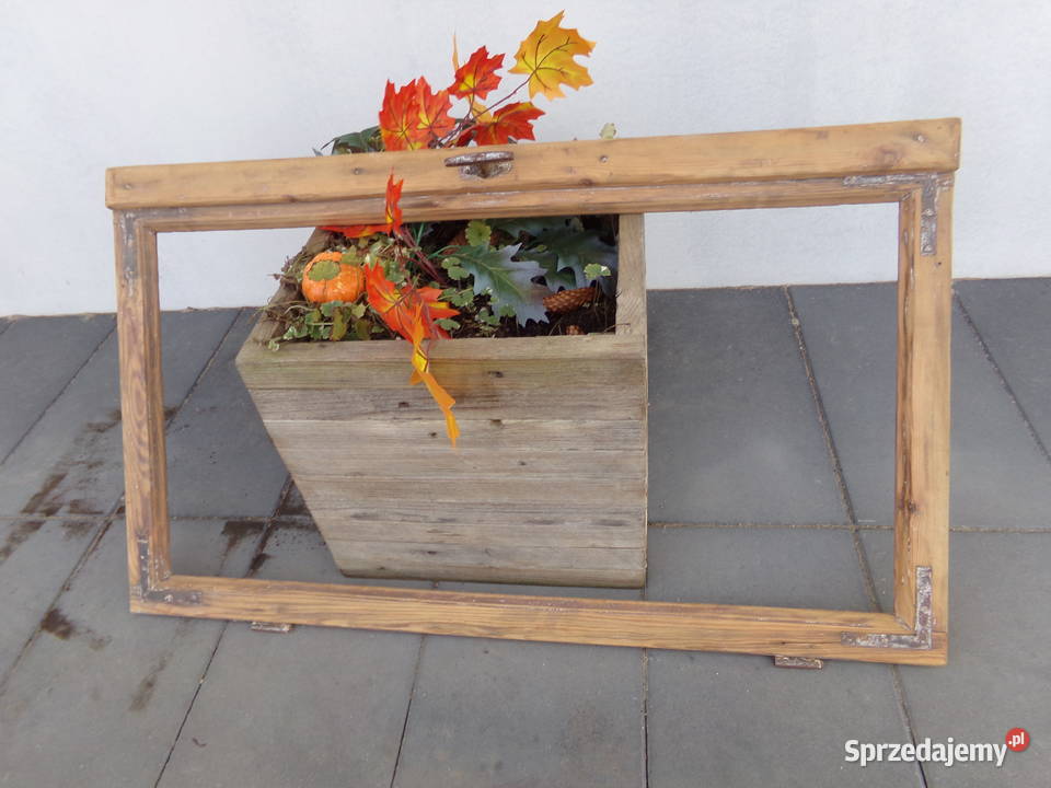 Stare okna loft retro lustro zdjęcia aranżacje warmińsko-mazurskie Ełk