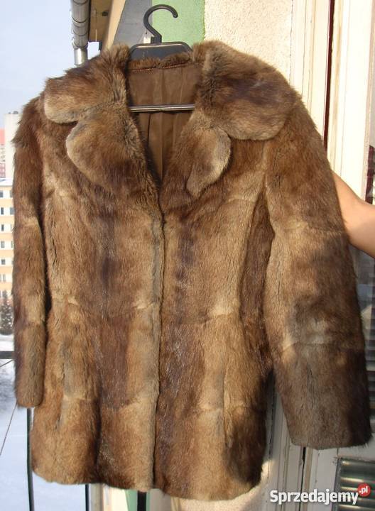 Śliczne krótkie futerko z piżmaków Lublin