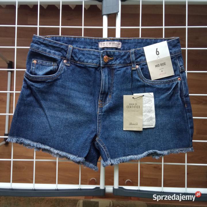 Nowe damskie szorty jeansowe r 34 Denim Co Koszalin