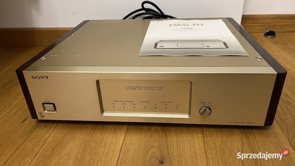 DAC SONY DASR1 Konwerter analogowo cyfrowy Japan Białystok