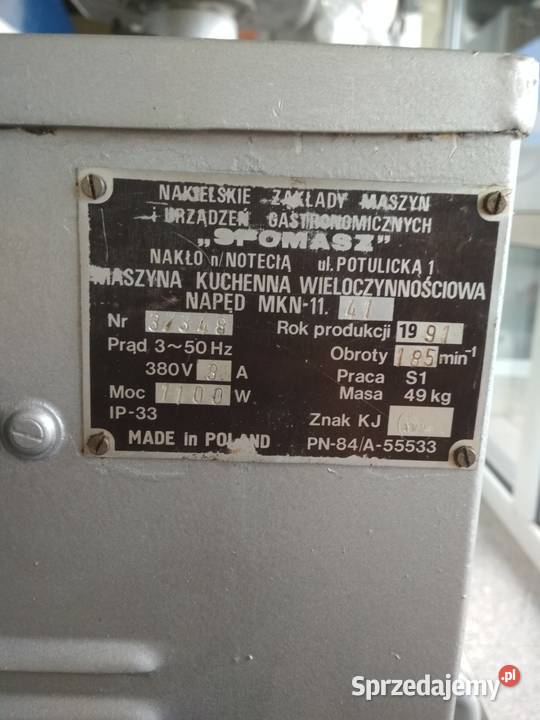 Urządzenie WILK do mielenia maku mięsa itp Ogorzelczyn