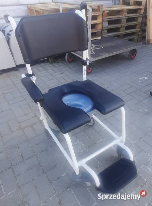 Krzesła i wózki toaletowe i kąpielowe różne Sprzęt rehabilitacyjny i ortopedyczny Syców