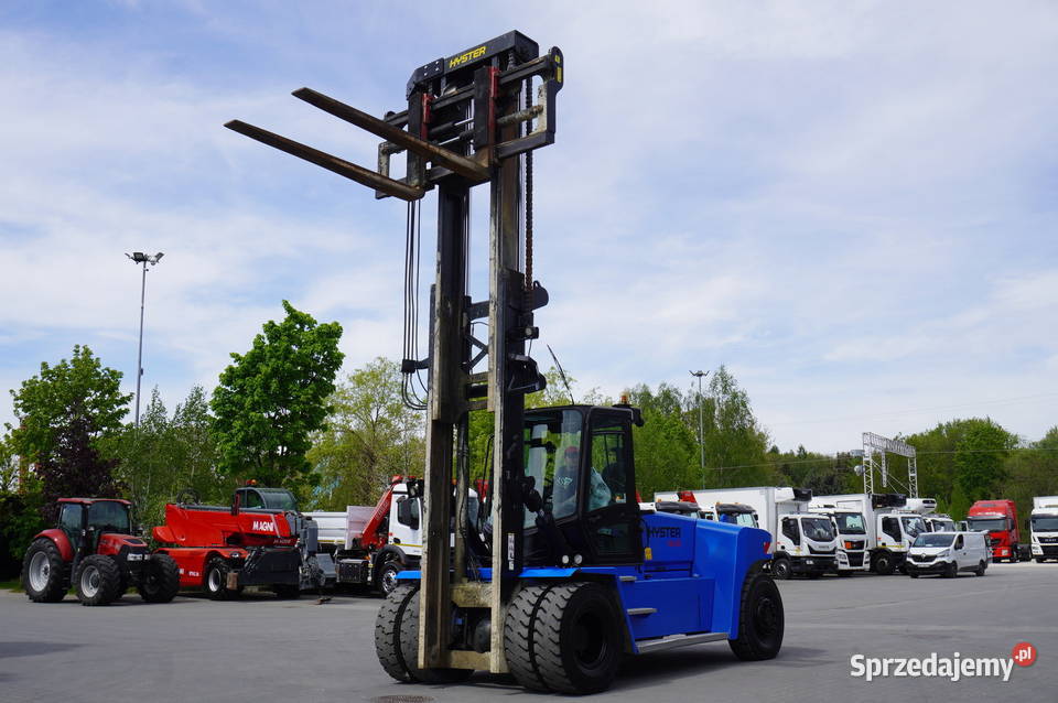 Wózek widłowy HYSTER H16 XM12 udźwig 16 t Zasięg