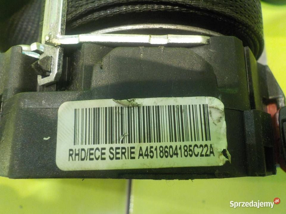 SMART FORTWO II 451 LIFT 12r pas bezpieczenstwa mazowieckie