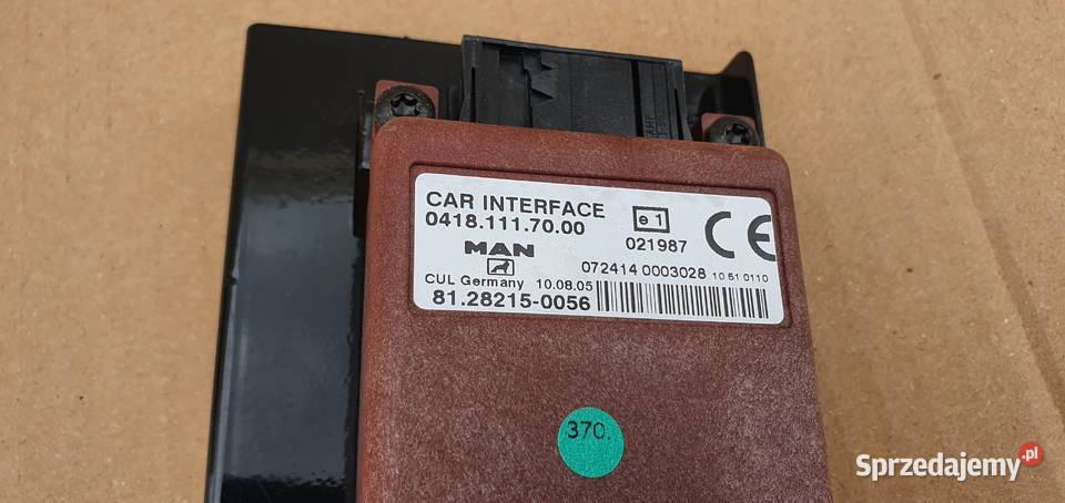 MAN TGA MODUŁ STEROWNIK 81282150056 ciężarowe Bieleń