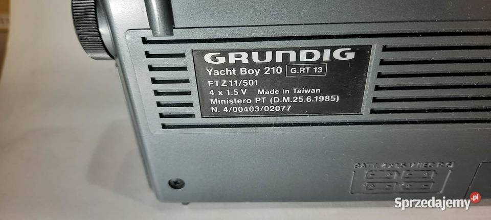 Radio Grundig Yacht Boy 210 Warszawa
