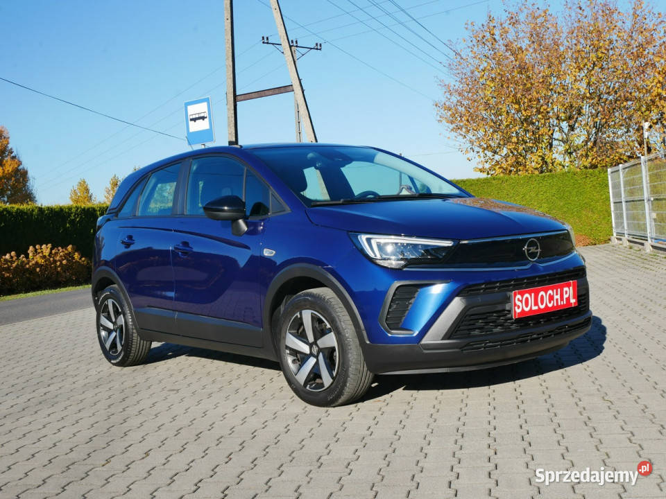 Opel Crossland 12 PT 83 Eu6 Krajowy 1 Właściciel ogranicznik prędkości