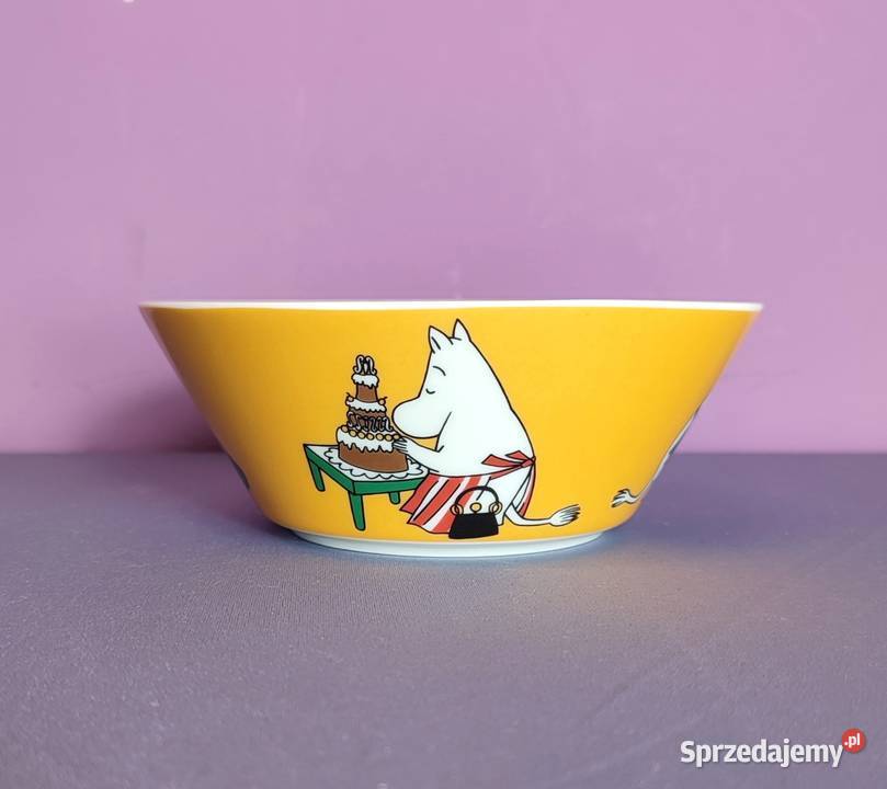 MUMINKI miseczka Moomin Arabia Finland z KORONĄ sprzedam