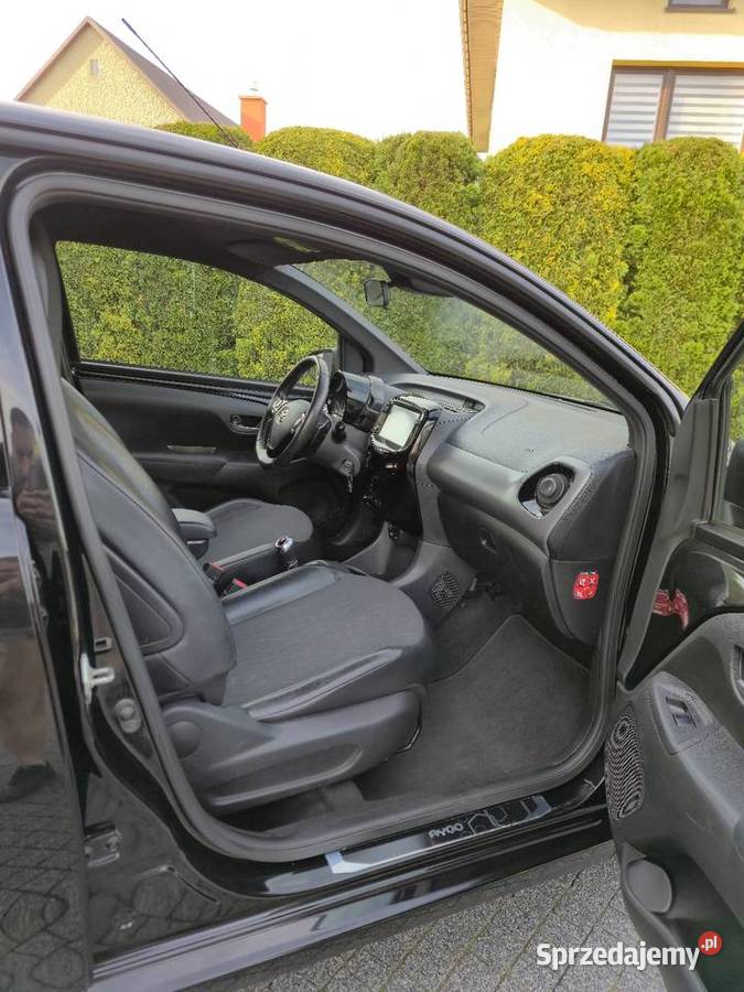 Aygo BLAC EDITION Salon Polska 2021 Kamera Radar elektryczne szyby podkarpackie