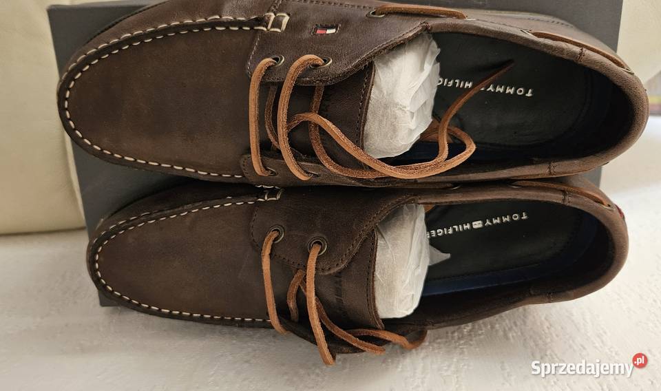Tommy Hilfiger 43 buty mokasyny trzewiki skóra mazowieckie Warszawa