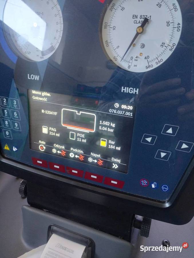 Acs 751 serwis filter oilkalibracja stacja