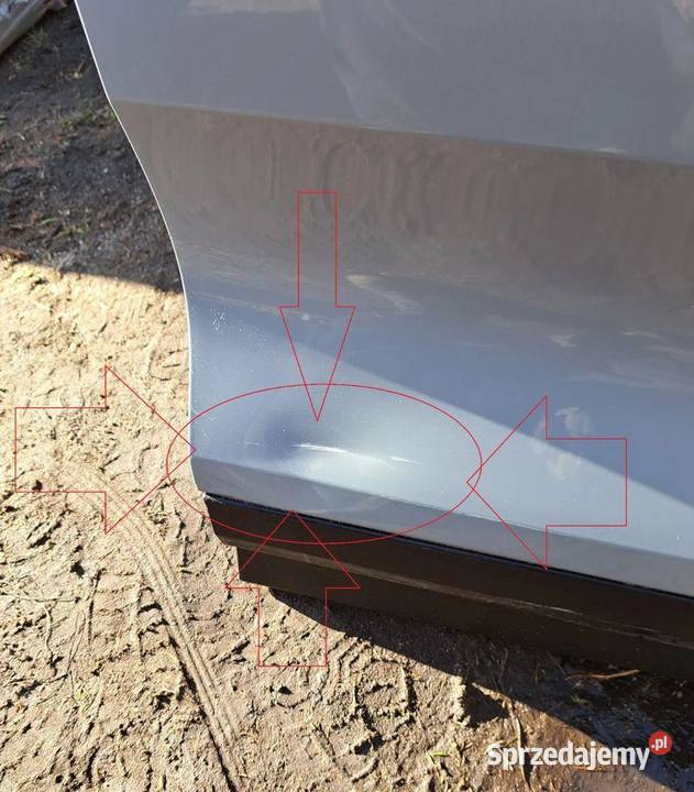 Drzwi prawe przednie Volvo XC40 drzwi prawy