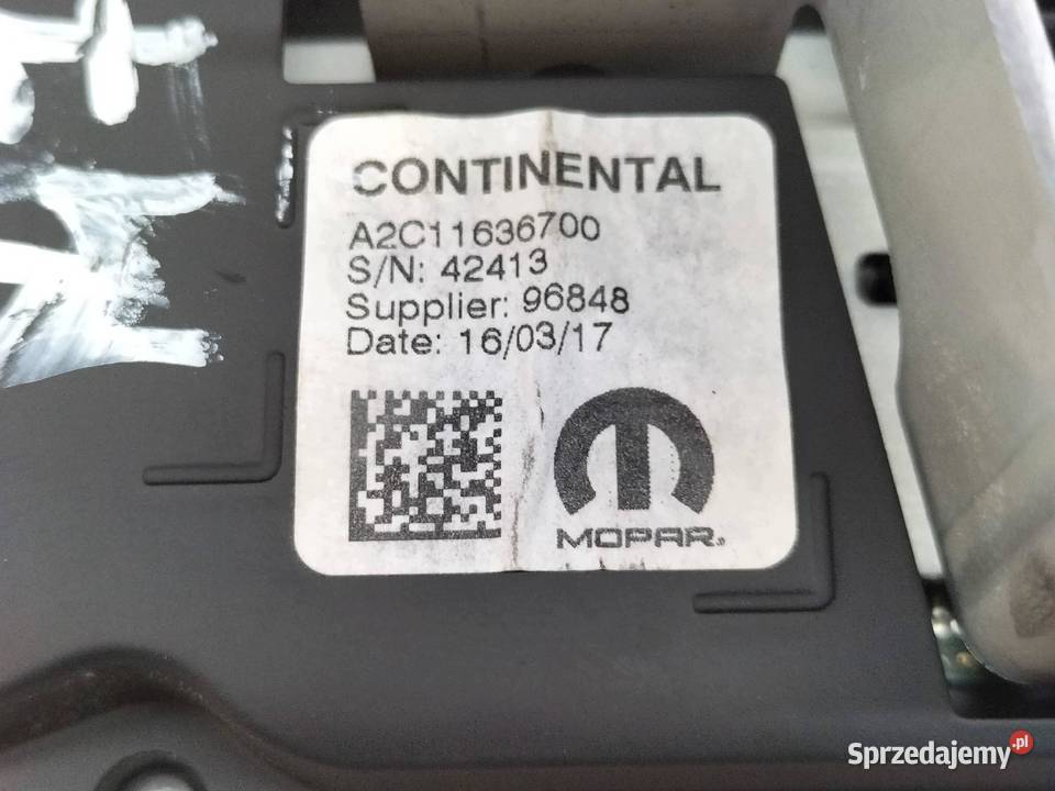 WYŚWIETLACZ 07356525590 Fiat Tipo II 2016 Liczniki i zegary świętokrzyskie