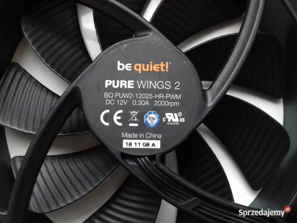 Wentylator 120mm bequiet Pure Wings 2 BQ kujawsko-pomorskie Bydgoszcz sprzedam