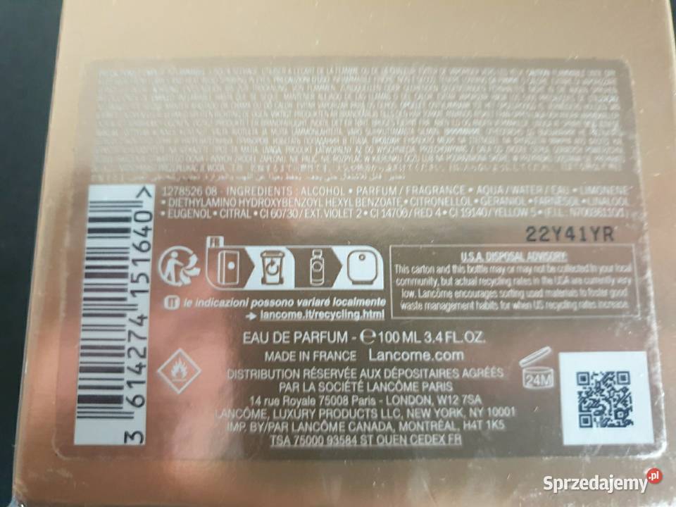 Lancome Absolue Rose On The Moon 100 ml Woda Radom