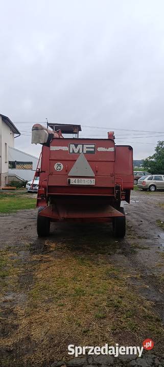 Kombajn zbożowy Massey Ferguson 530 l Sieczkarnia-rozdrabniacz Kombajny Zakrzew