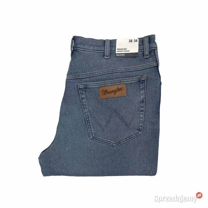 Spodnie męskie jeansy Wrangler Texas 821 Cover Białystok