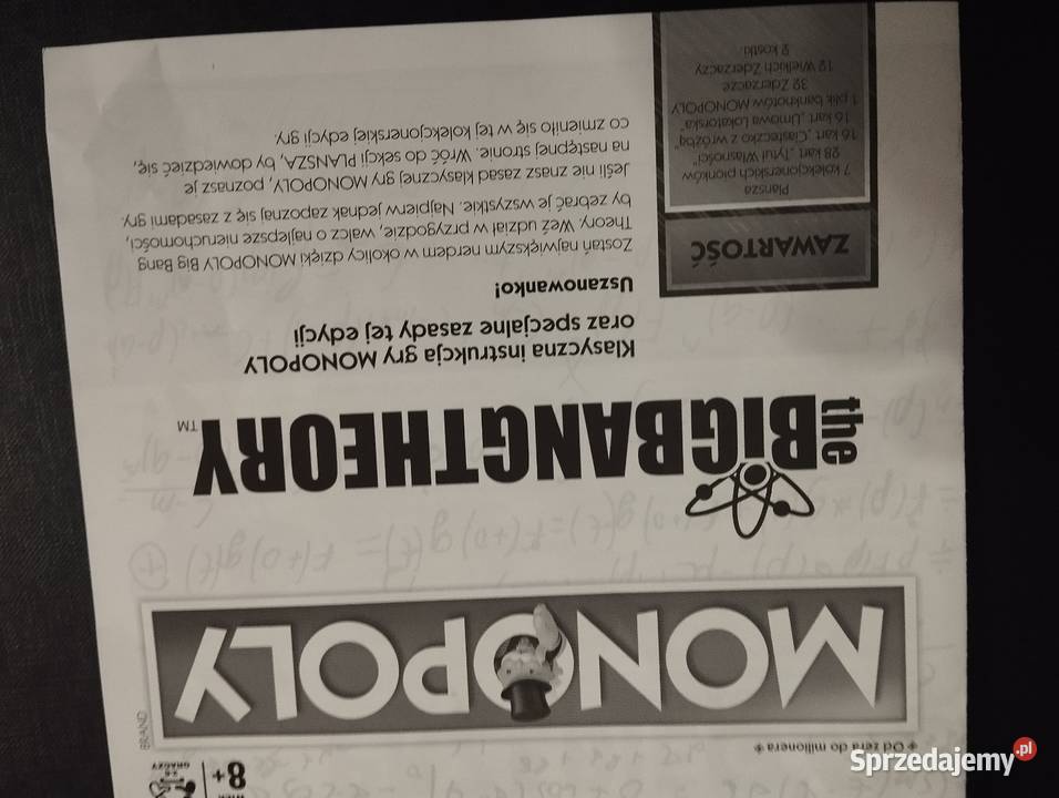 Monopoly BIGBANG THEORY Zabawki Bogatynia